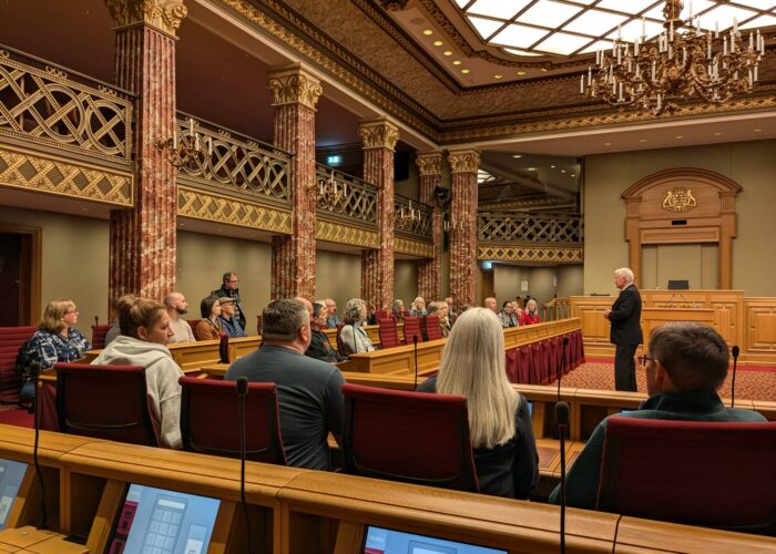 tour of Luxembourg Parliament